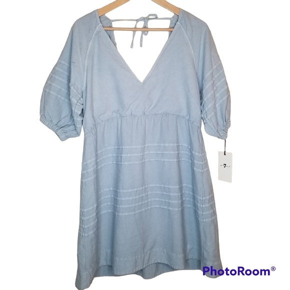 7 For All Mankind Dresses & Skirts - 7 FOR ALL MANKIND New with Tag Open Back Dress Size Large